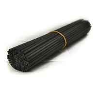 100 Piezas Varillas difusoras de Fibra, Varillas difusoras de Aceite Esencial de habitación para Fragancia de Aroma (25cm*3mm, Negro)