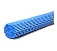 100 Piezas Varillas difusoras de Fibra, Varillas difusoras de Aceite Esencial de habitación para Fragancia de Aroma (Azul Hielo, 20cm*3mm)