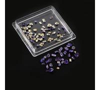 100 Piezas Zircon Nails Jewelry Manicura Calcomanías Crystal Nail Art Tips Rhinestones Decoraciones Accesorio Decoración Elegante Para Expresar Estilo Personal