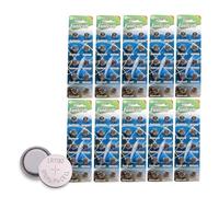 100 Pilas de botón AG10, LR54, LR1130, L1131, SR1130W, 389, G10 1,5V EUNICELL