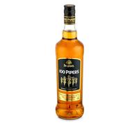 100 Pipers Whisky Blended Escocés - 700 ml