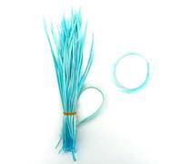 100 plumas de ganso de pavo para manualidades, decoración creativa para el tiempo libre, manualidades para bodas, accesorios para festivales, materiales para atrapasueños, plumas azul claro, 100 uni