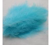 100 plumas de pavo de plumas de pavo para manualidades, decoración de atrapasueños, color verde claro