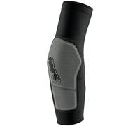100 Por Ciento Negro/Gris Grande Protectores De Codo Ridecamp