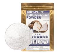100% Poria Cocos Powder 100g/3.52oz polvo de Poria salvaje, polvo de Poria blanco, humo sin azufre, adecuado para batidos, batidos, panadería y bebidas, | sin conservantes
