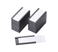 100 portaetiquetas magnéticos con soportes para tarjetas de datos magnéticos