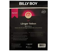100 preservativos largos de Billy Boy con anillo - Preservativos fabricados en Alemania (100)
