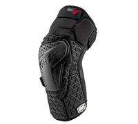 100% Surpass Protectores de rodilla, negro, tamaño S para Hombres