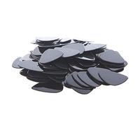 100 púas de guitarra eléctrica acústica de 0,71 mm, púas de instrumento musical, calibre pesado, regalo ideal para guitarristas