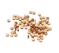 100 puntos para diapasón de guitarra |Marcadores con incrustaciones de madera de arce de 5 mm para guitarra/ukelele/mandolina |Fácil instalación y extracción de bricolaje.