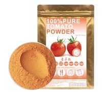100% Pure All Natural Tomato powder 100g/3.52oz bebida de frutas rosas de tomate, batido, salsa, sopa, recetas de panadería culinaria - crudo, vegano, sin gluten, no modificado genéticamente