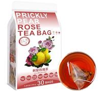 100% Pure Natural Herbal Tea, Prickly pear Rose Tea Bag, 150g/5.29oz (5g*30bags), 刺梨玫瑰茶, pera, wolfberry negro, morera, cebada, sin aditivos, no modificado genéticamente