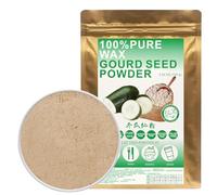 100% Pure Wax Gourd Seed Powder 100g/3.52oz harina natural de semilla de melón de invierno | polvo de melón de invierno para batidos, batidos, panadería y bebidas, té | sin conservantes