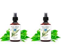 100% Puro Hidrolato de Árbol de Té Agua Floral Piel con Imperfecciones. Spray Limpiador Facial Piel Grasa, Mixta, Acné, Puntos Negros. Reduce Poros Abiertos. Tónico Hombre, Mujer - 100 ml