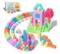 100 Pzs Bloques Magneticos Construccion Niños, Juego Imanes,Magnetic Blocks | Construcciones Magneticas Niños, Imanes Juegos Magneticos Niños, Educa Magnetics Regalo Juguetes Niñas y Niños 3 4 5 6 Años