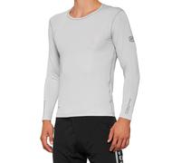100% R-Core Concept Jersey de manga larga, gris, Talla M