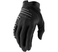 100% R-Core Guantes de bicicleta, negro, Talla L
