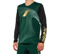 100% R-Core X LE Maillot de bicicleta, verde, tamaño XL para Hombres