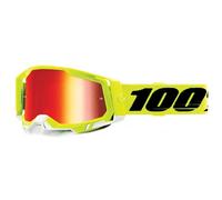 100% Racecraft 2 Yellow - Talla N IRIDIUM RED