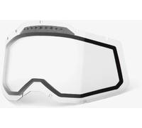 100% Racecraft II/Accuri II/Strata II Dual Lente de repuesto, transparente para Hombres