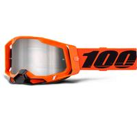 100% Racecraft II Essential Gafas de motocross, naranja/negro