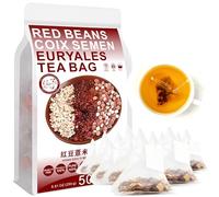 100% Red Beans Coix Semen Euryales Tea Bag, 250g/8.81oz (5g*50bags) cebada, gardenia, cáscara de naranja, trigo sarraceno, frijoles, bolsa de té combinada té chino, té saludable红豆薏米芡实茶,祛湿热