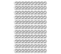 100 redecillas de malla elásticas para uso industrial doméstico, restaurante, ballet, danza, peluca