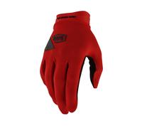 100% Ridecamp Gel Gloves Red S
