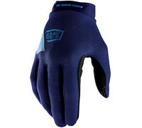100 Percent RIDECAMP Glove Navy-LG Guantes para ocasión especial, Azul, Mediano para Hombre