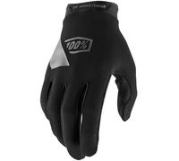 100% Ridecamp Guantes de bicicleta, negro, tamaño M para Hombres