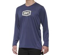 100%, Ridecamp Long-Sleeve Jersey - Men's XL Indigo