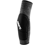 100% Ridecamp Protectores de codo de bicicleta, gris/negro, Talla L