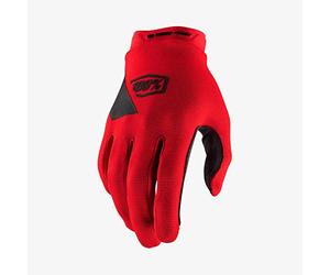 100% Ridecamp Youth Glove Guantes, Niños, Red, SM