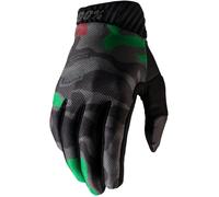 100% Ridefit Guantes, Camuflaje, Talla S