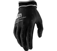 100% Ridefit Guantes de bicicleta, negro, Talla S