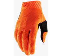 100% Ridefit Guantes, naranja/negro, Talla 2XL
