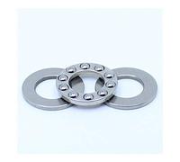 100 rodamientos axiales de bolas con jaula acero inoxidable F2-6M, F2.5-6M, F4-9M, F5-10M, F6-11M, 2 x 6 3 mm,5, 4 9, 10, 11(50pcs,F6 11M 6x11x4.5)