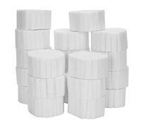 100 Rollos de Gasa Dental, Almohadillas de Algodón para Dentistas, Bolas de Algodón Enrolladas, Bolas de Algodón Enrolladas Dentales, Rollos de Algodón Dental Natural, Algodón de Alta Absorción para L