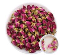 100% Rose Bud 50g/1.76oz fresco, hojas dispersas no transgénicas, flores secas naturales, jabón para hierbas, jarabes, bebidas, panadería, belleza diy, bolsas pequeñas y especias frescas