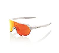 100% S2-Soft TACT Off White-Hiper Red Multilayer Mirror Lens, Adultos Unisex, Multicolor, Estandar