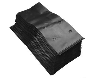 100 sacos de cultivo de plantas de polietileno para prácticas agrícolas sostenibles, compatibilidad con riego por goteo, retención de nutrientes, protección del suelo (17 x 25 cm)