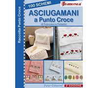 100 schemi asciugamani a punto croce