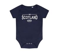100% Scotland Six Nation Rugby Baby Grow Recién Nacido Regalo Azul Marino 12-18 Meses