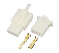 100 Sets 3 Pin 2.8mm Wire Harness Motorcycle Sensor Connector Automotive Cable Socket 6030-3991 6040-3111 DJ7031A-2.8-11/21