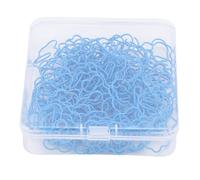 100 Sky Paper Clips | Cute Office Supplies/Bookmark/Present (Azul)