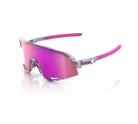 100% SLENDALE POLISHED TRANS. GREY PURPLE MULTILAYER SONNENBRILLE
