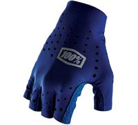 100% Sling Short Guantes de bicicleta, azul oscuro, Talla M