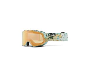 100% Snowcraft Hiper Skibrille - beige