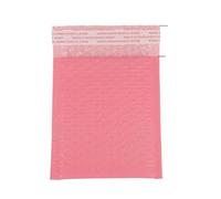 100 sobres acolchados para correo, película de perlas, regalo, bolsa de sobre de correo para libros, revistas, sobres forrados, autosellados, rosa, 13x18cm, 100 unidades