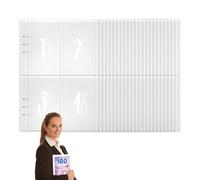 100 sobres Challenge - Sobres de ahorro de dinero para desafío de efectivo, 100 sobres de ahorro de dinero, libro de desafíos de ahorro, carpeta